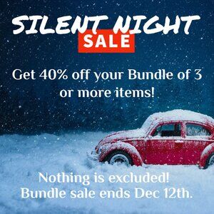 SILENT NIGHT SALE